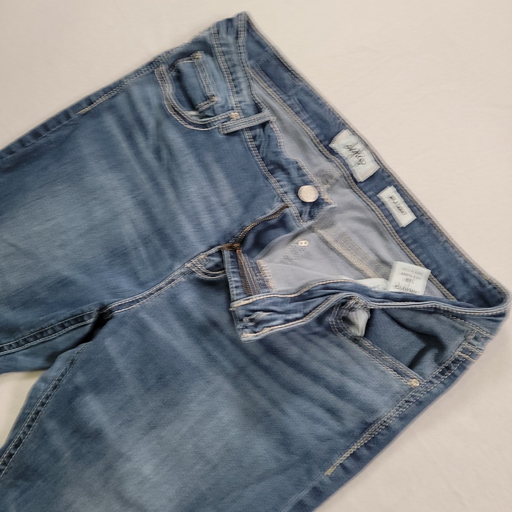 Daytrip Mila Skinny Jeans Womens 36R Blue Denim Stretch‎ Embroidered Pockets